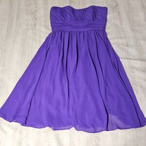 Alfred Angelo Plus Size 16 Style 7242 Viola Purple Prom Formal Dress